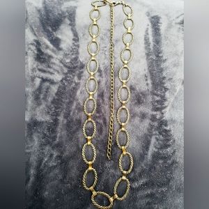 Huge Gold Chain Necklace